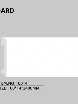 Polistirola grīdlīste, 2400x100x14mm